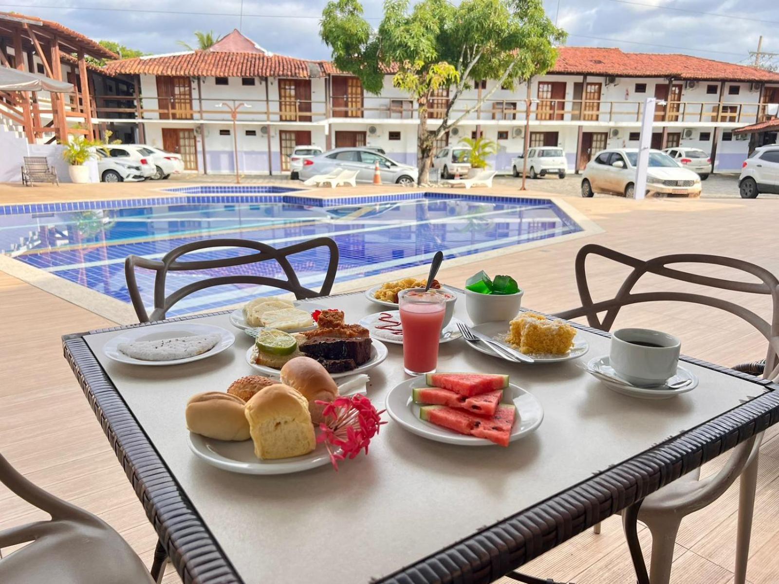 Rede Andrade Estrela Dalva Praia Hotel Порту-Сегуру Экстерьер фото